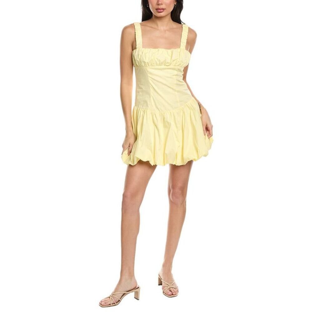 Seraphina Womens  Sleeveless Mini Dress, Yellow